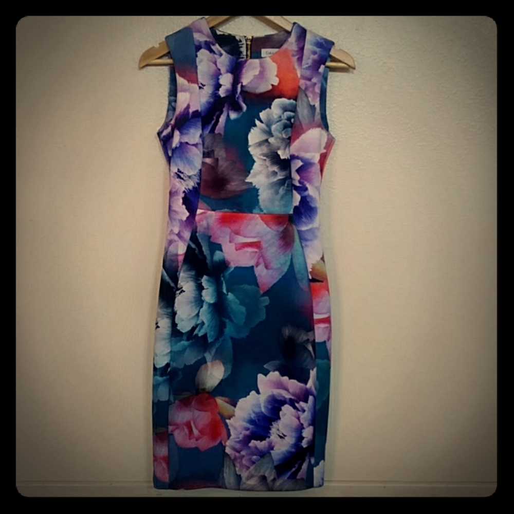 Calvin Klein Short Sleeve Dress